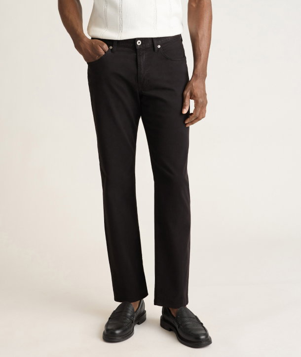 Italian Brushed 5-Pocket Pants