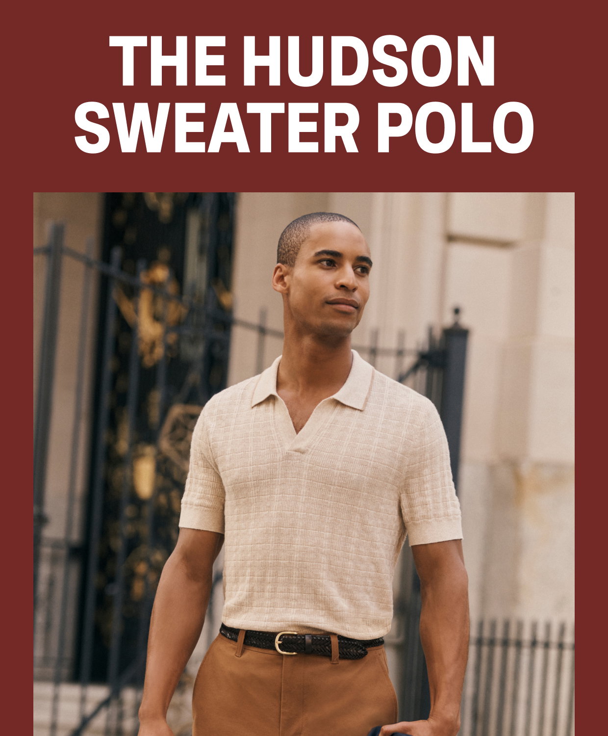 Hudson Sweater Polo