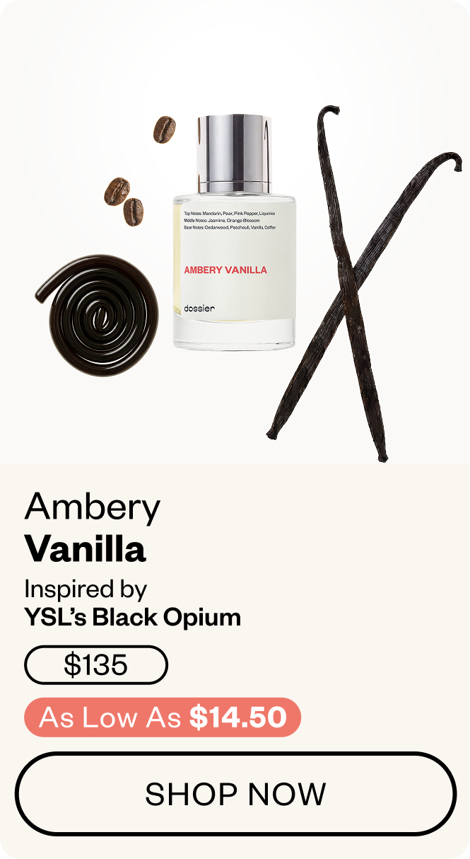Ambery Vanilla - Inspired by YSL's Black Opium
