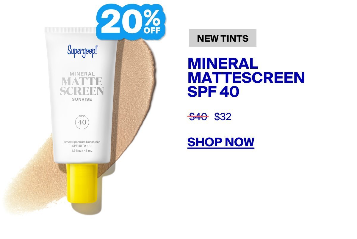 Mattescreen SPF 40