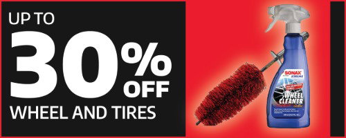 Up To 30% Off Wheels & Tire Care - No Code Required!