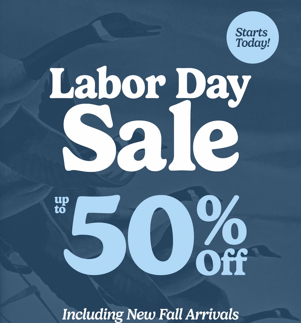 Labor Day Sale Up to 50% Off