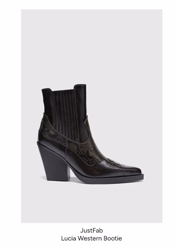 Lucia Western Bootie