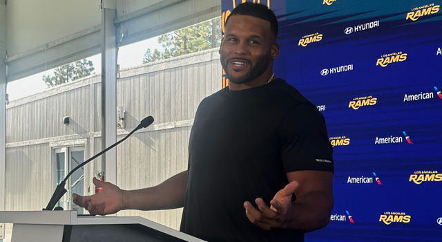 Aaron Donald expects to play at 'high level' in return to Rams: If I didn't, 'I wouldn't be here' 