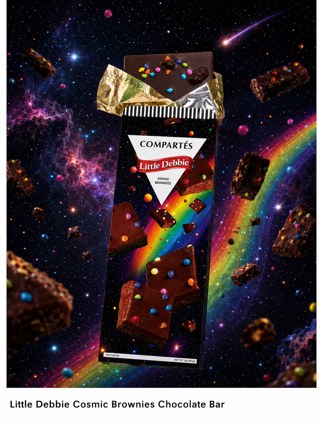 Little Debbie Cosmic Brownies Chocolate Bar