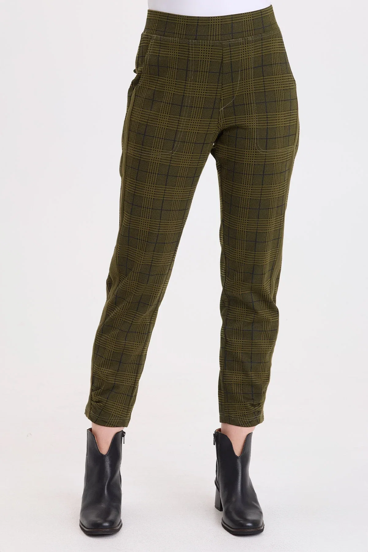 Image of Vienna Plaid Ponte Legging