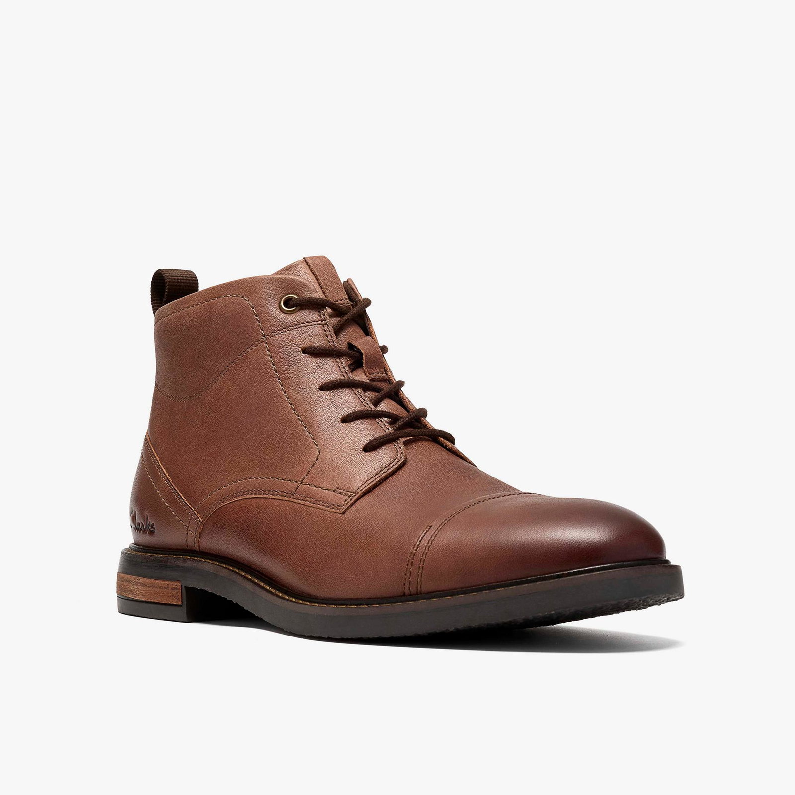 Shop Jaxen Cap Boot Tan Leather
