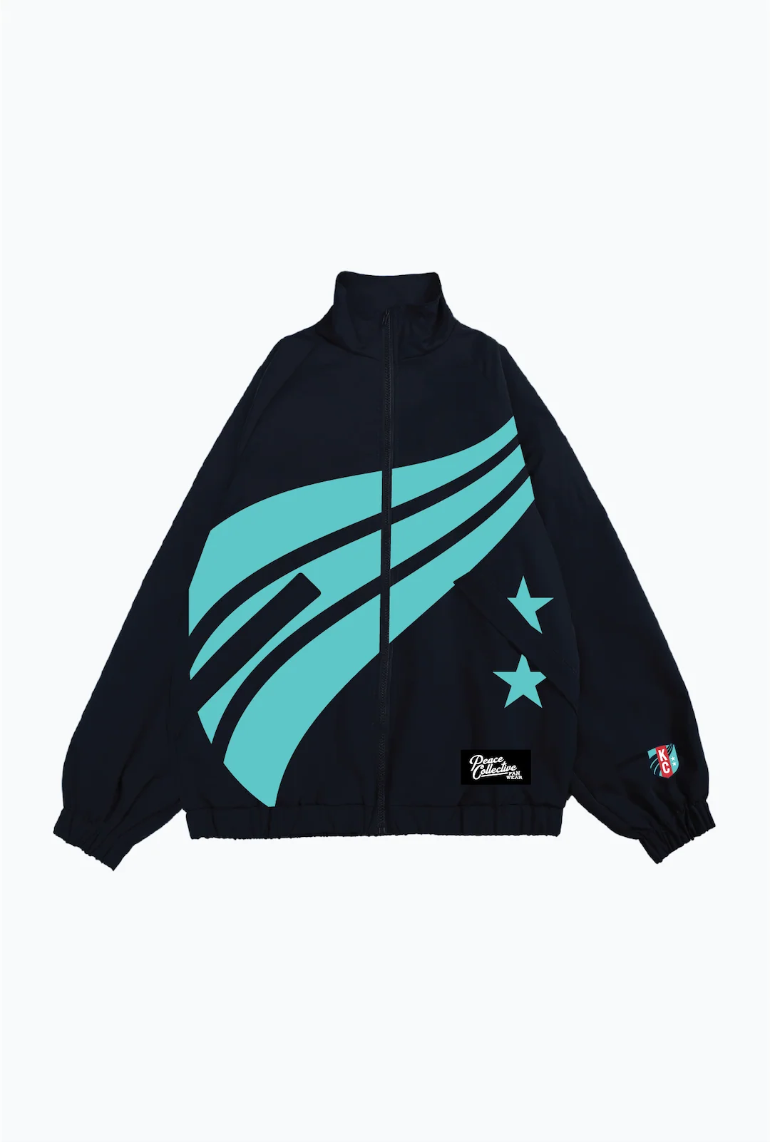 Image of Unisex KC Current Emblem Nylon Jacket