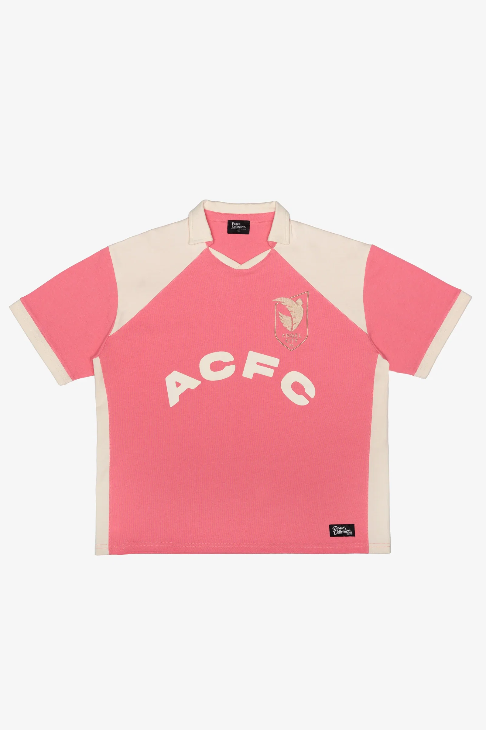 Image of Unisex Angel City FC Color Block Collared Tee