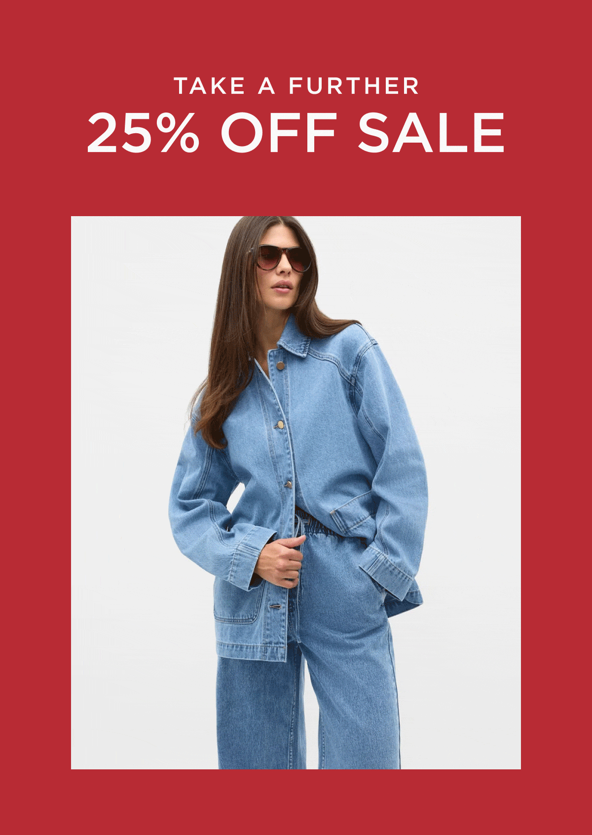 Take a further 25% off sale. Shop by size. Online and in store now. Shop Now.