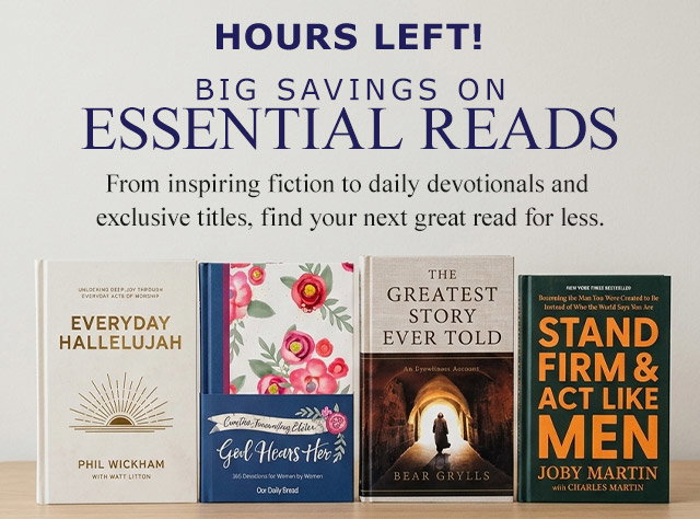 HOURS LEFT! | BIG SAVINGS ON ESSENTIAL READS