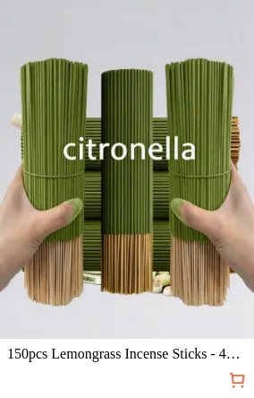 150pcs Lemongrass Incense Sticks -...