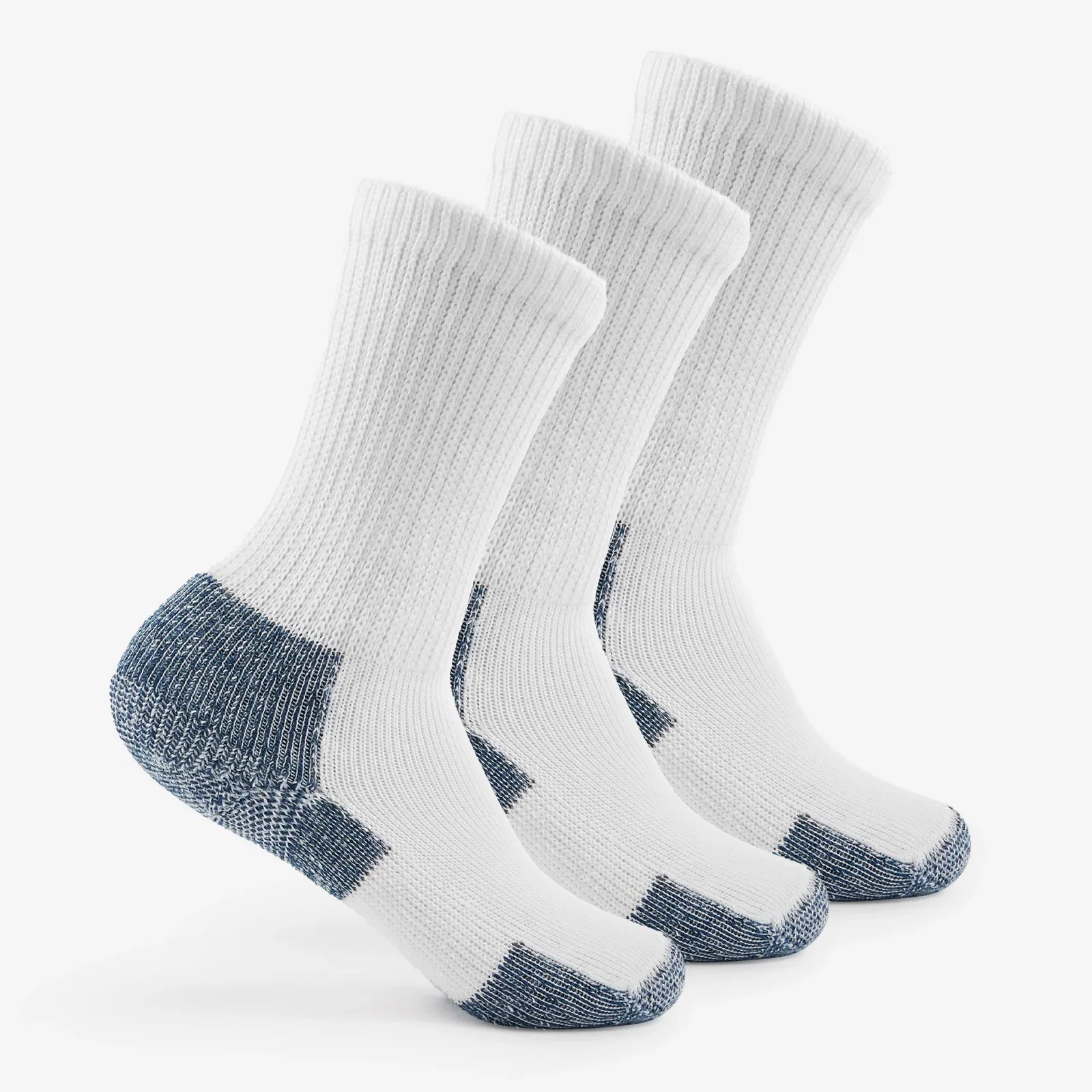 Image of Maximum Cushion Crew Running Socks (3 Pack) | XJ