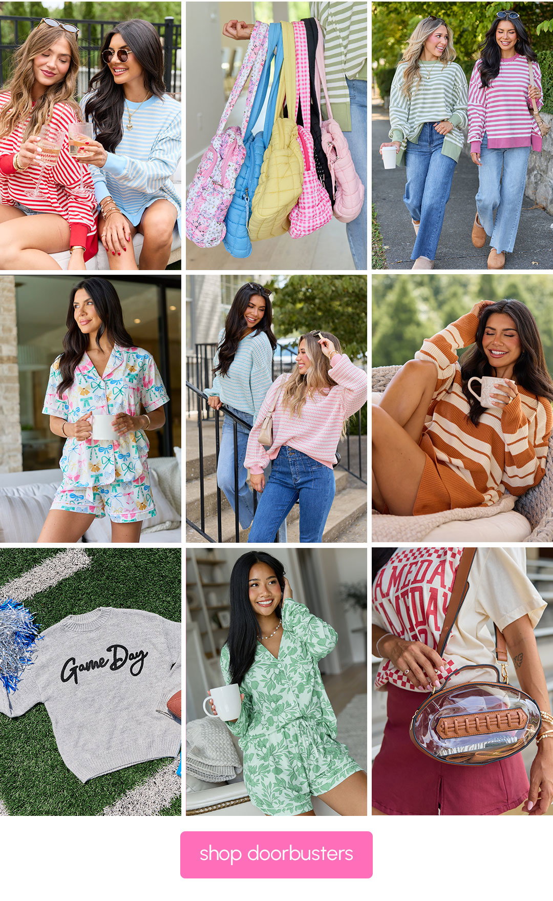 Doorbusters starting at $15