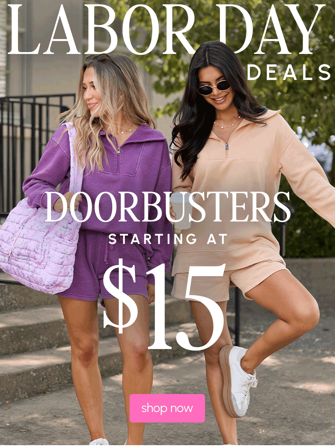 Doorbusters starting at $15