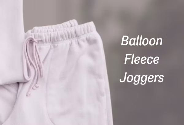 Balloon Fleece Joggers