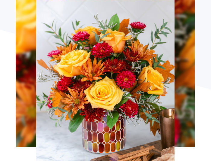 Teleflora's Autumn Aglow Bouquet
