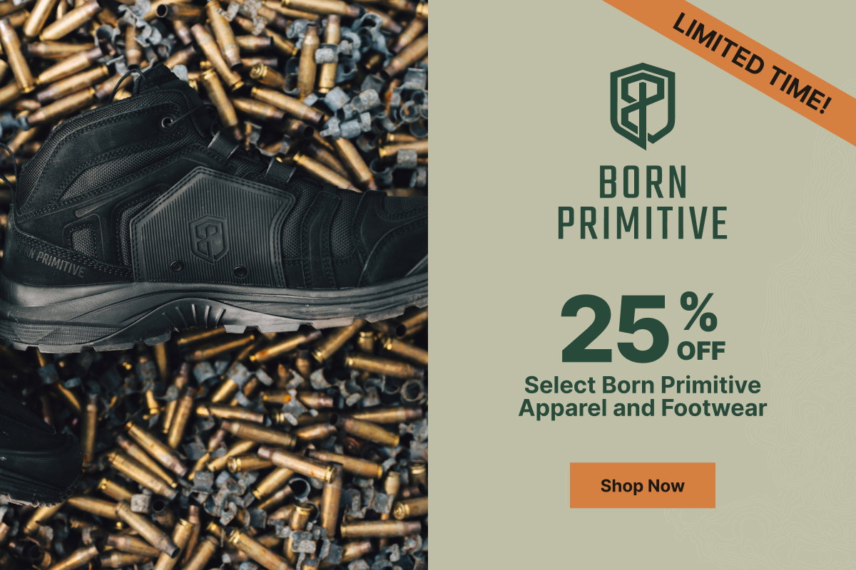 25% Off Select Born Primitive for a Limited Time!