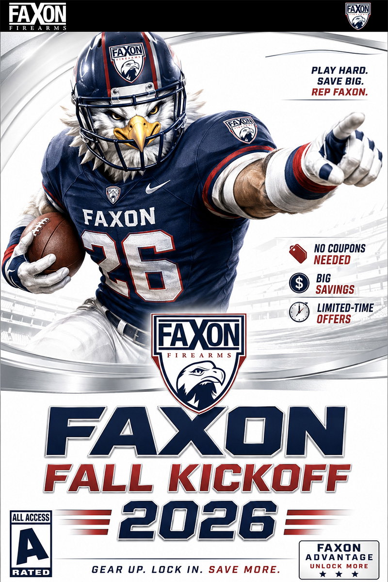 FAXON FIREARMS FALL KICKOFF EVENT