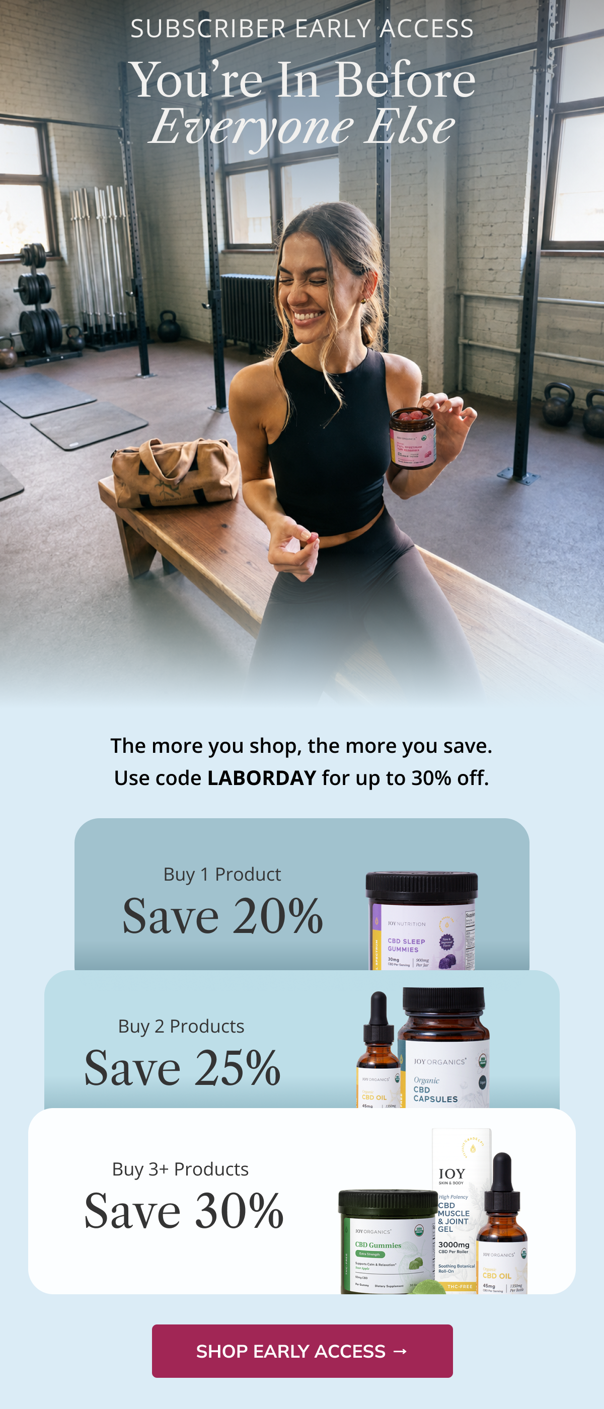 Shop Early Access