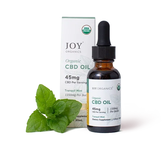 Image of Organic THC-Free CBD Tincture (Tranquil Mint)