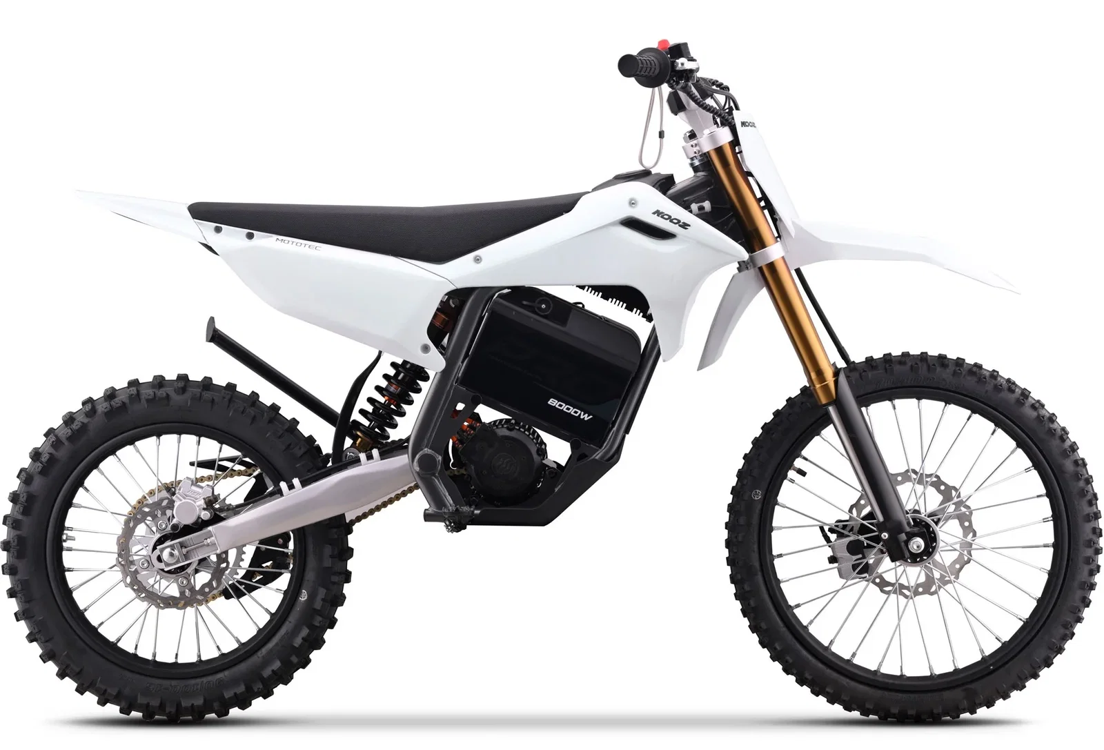 Image of Mototec 72v 8000w Pro 19/16 Electric Dirt Bike