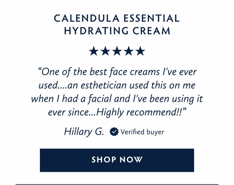 Save on Calendula Essential Hydrating Cream