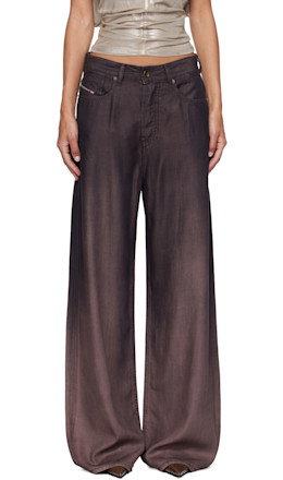 Brown Relaxed Low Waist 1996 D-Sire Jeans - Diesel