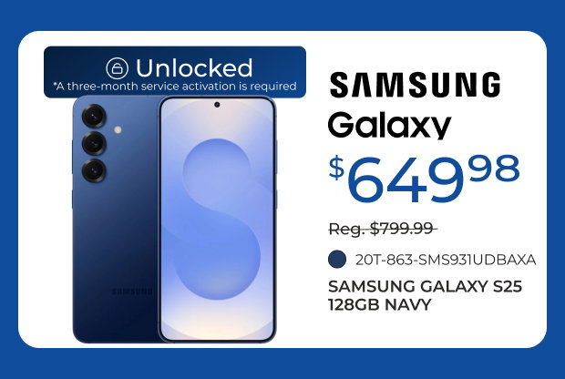 Samsung Galaxy S25 128GB Navy