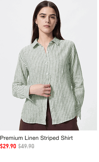 product7women0linen0stripe0shirt