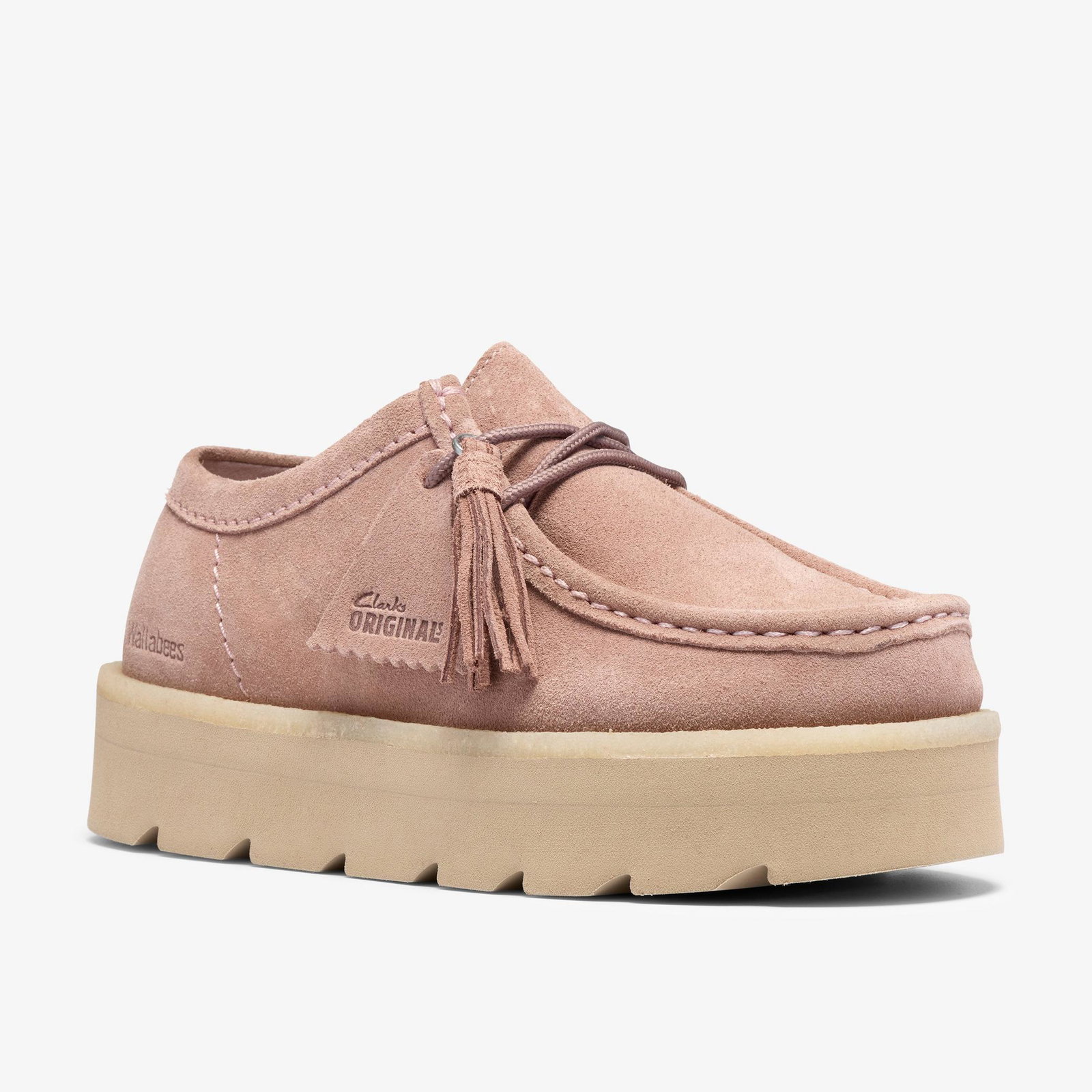 Shop Meare Walla Dusty Pink Suede