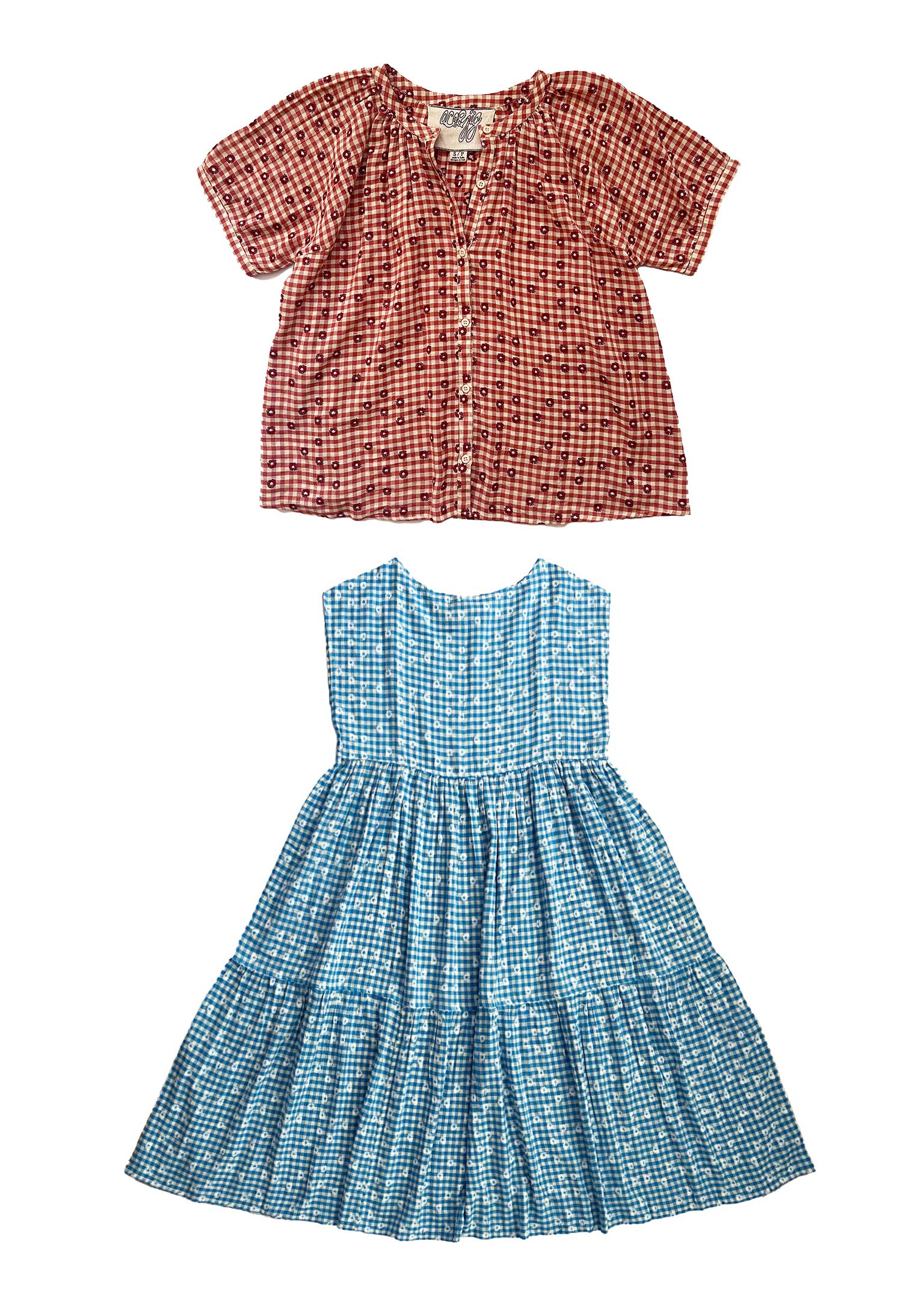 salome blouse sandbox & float dress playdate