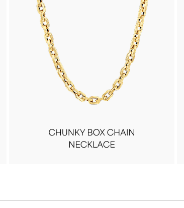 Chunky Box Chain Necklace