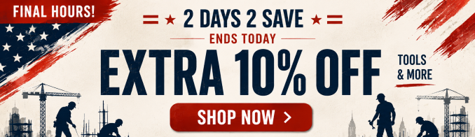 2 Days 2 Save - Extra 10% off tools HA Outdoor Living Lawn & Garden and electronics