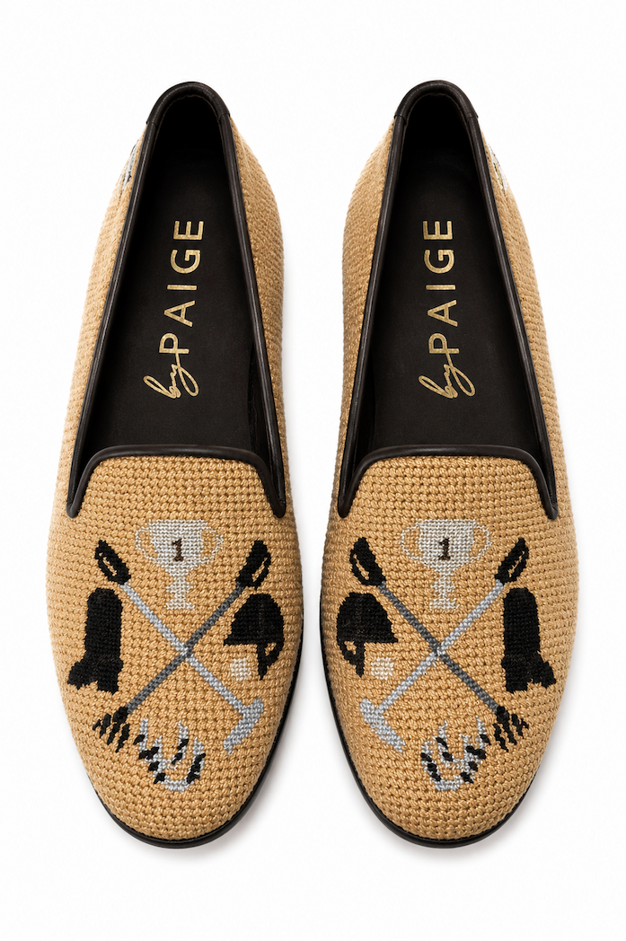 Equestrian Needlepoint Loafer