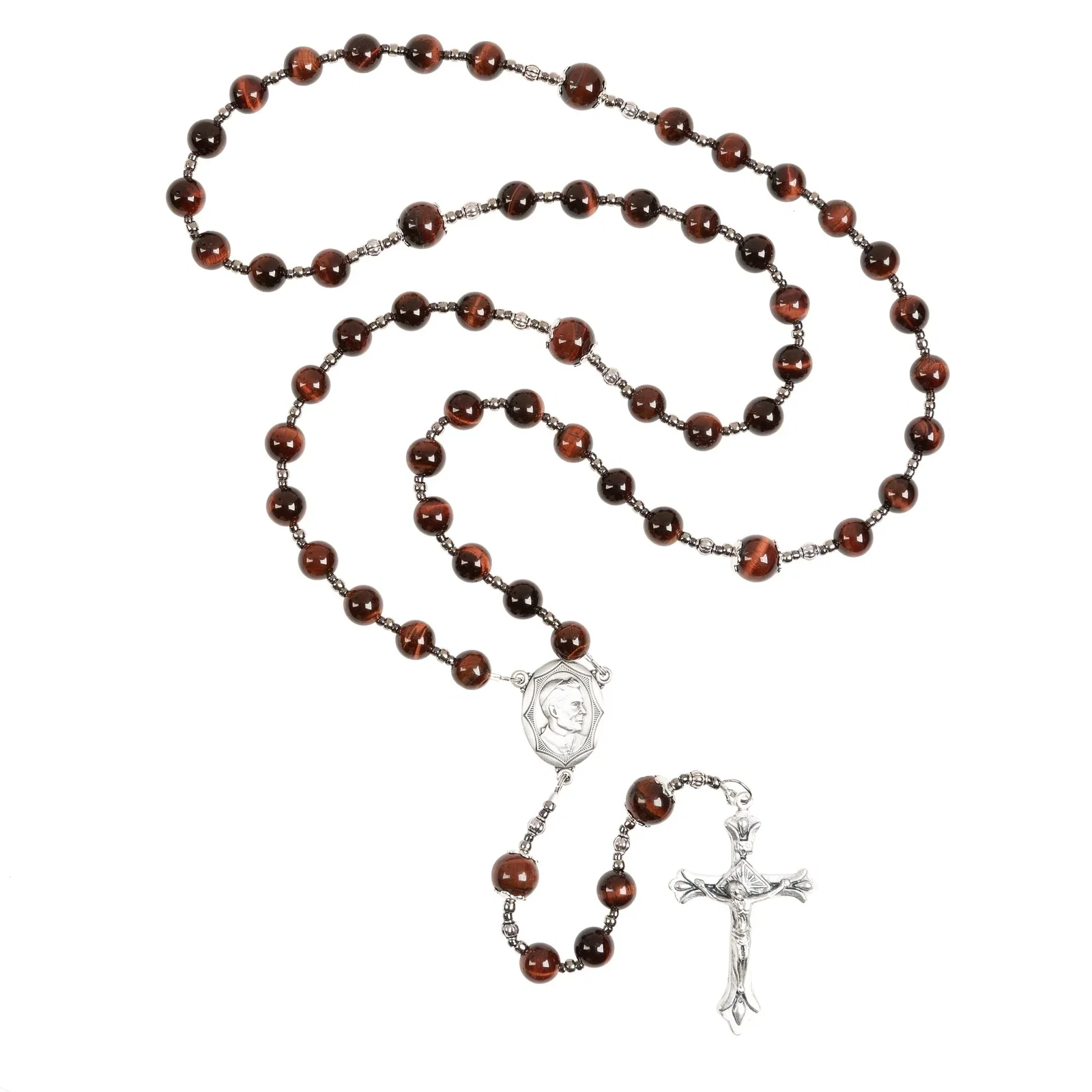 Red Archbishop Fulton Sheen Rosary