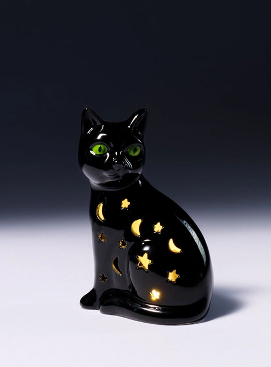 Black Cat Ceramic LED