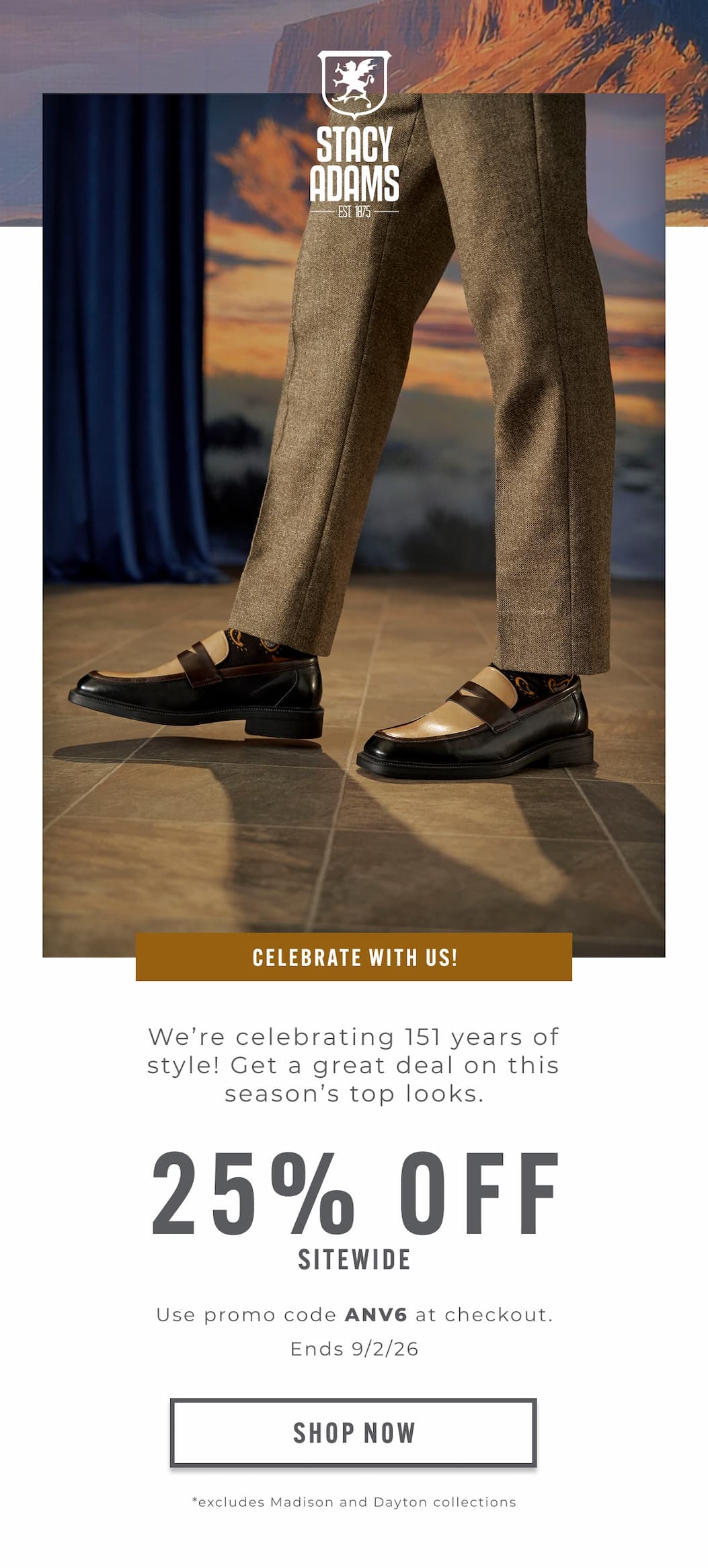 Take 25% off sitewide with promo code ANV6. Display images to learn more.