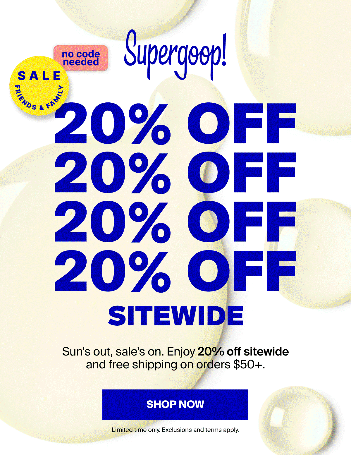 20% Off Sitewide