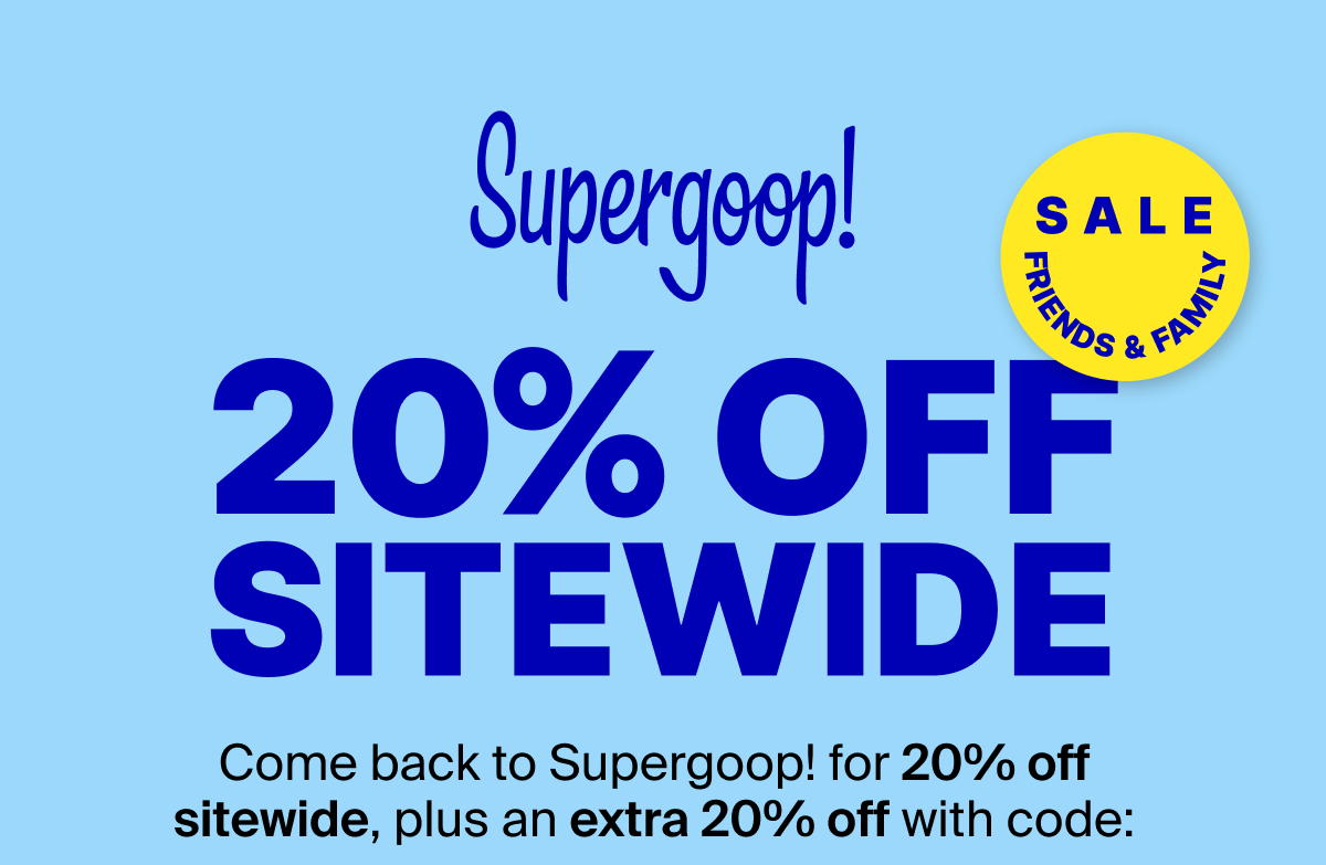 20% Off Sitewide