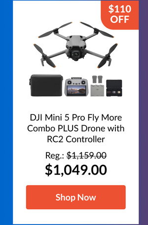 DJI Mini 5 Pro Fly More Combo PLUS Drone with RC2   Controller