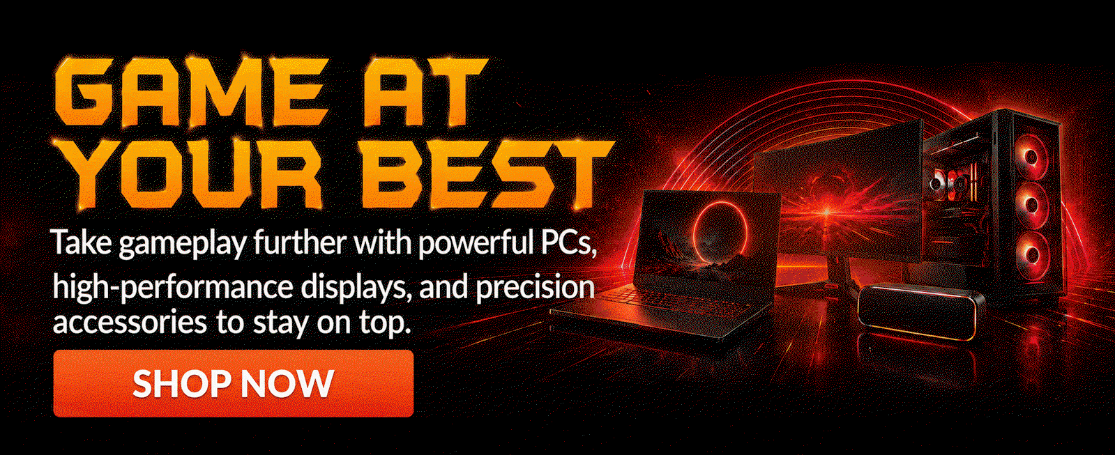 Game at Your Best | Shop Now