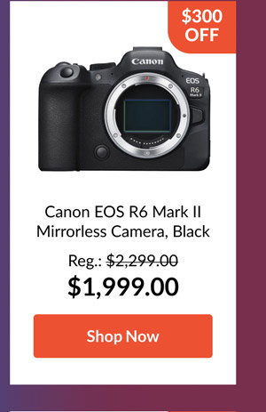 Canon EOS R6 Mark II Mirrorless Camera