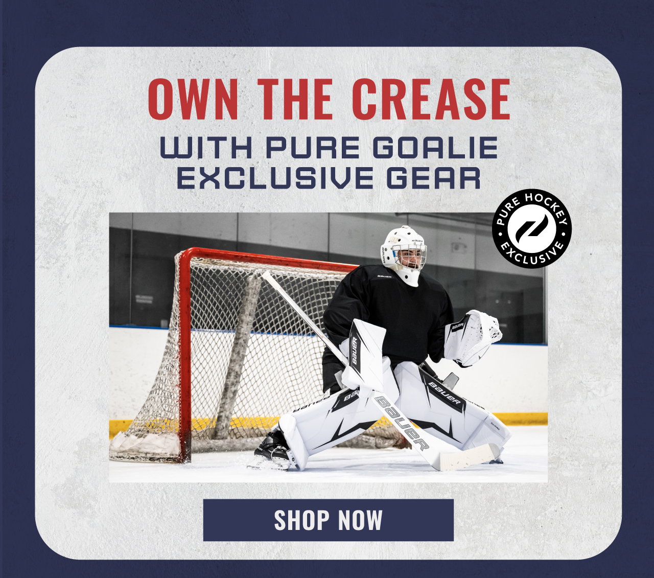 B1- Pure Goalie Exclusive Gear - Shop Now