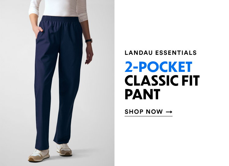 Landau Essentials | 2-Pocket Classic Fit Pant | Shop Now
