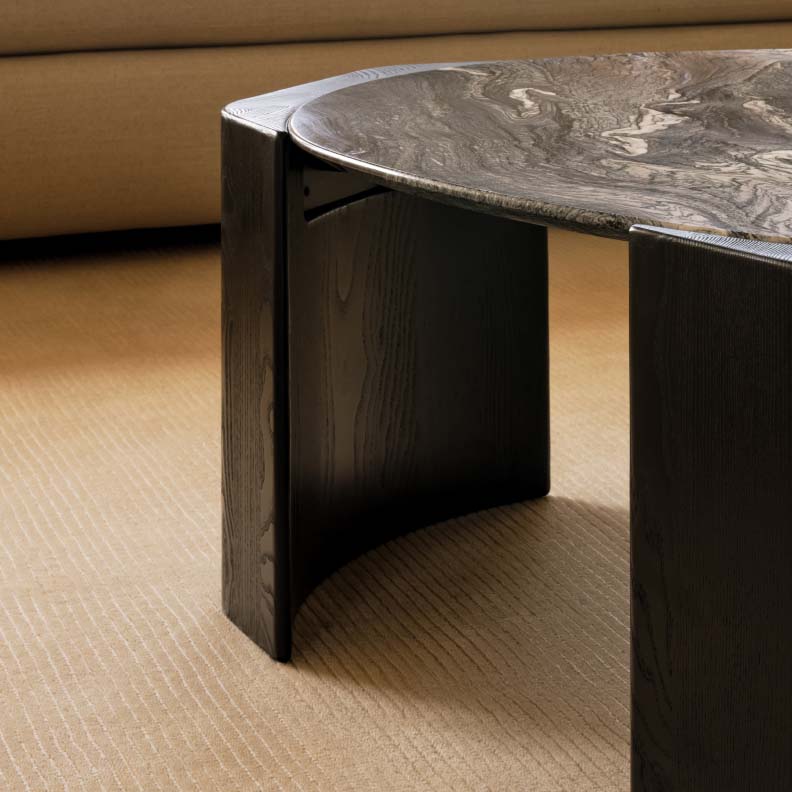 Atlason Organic Slab Coffee Table