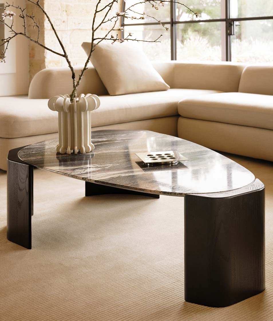 Organic Slab Coffee Table