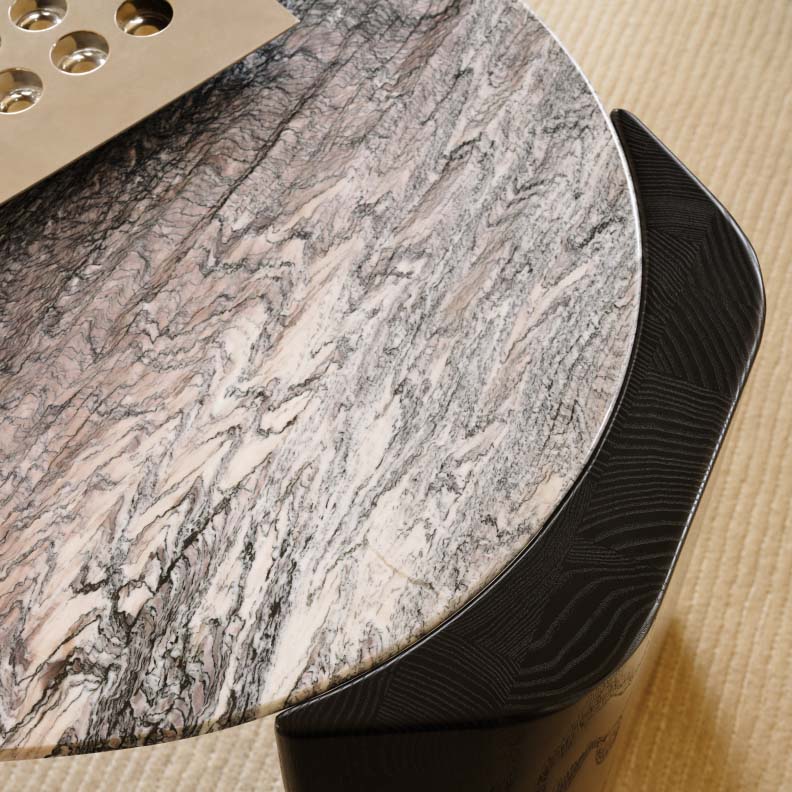 Atlason Organic Slab Coffee Table