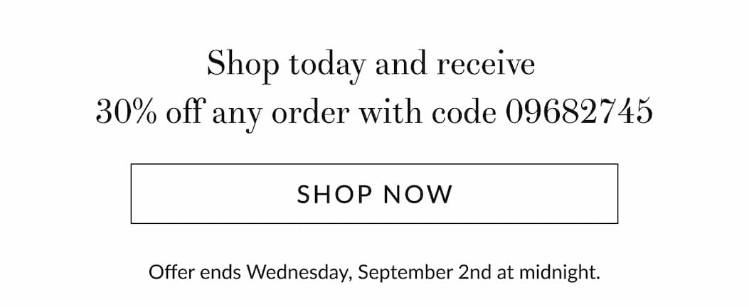 30% off any order