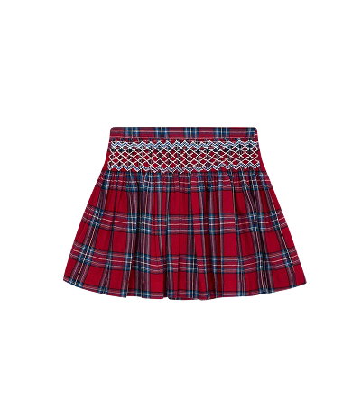 Smocked Girls Skirt